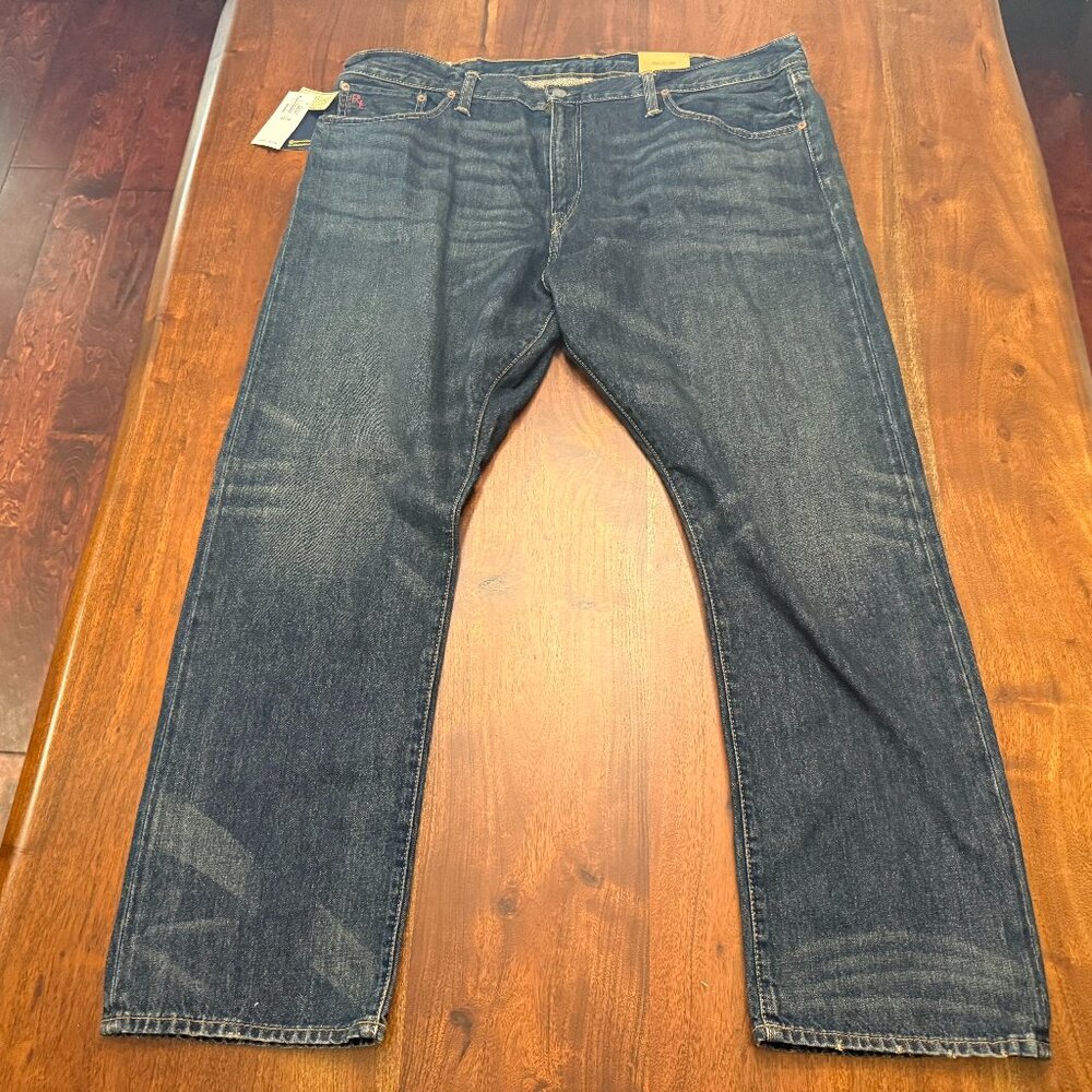 42x30 Dark Polo Ralph Lauren Hampton Straight Jean